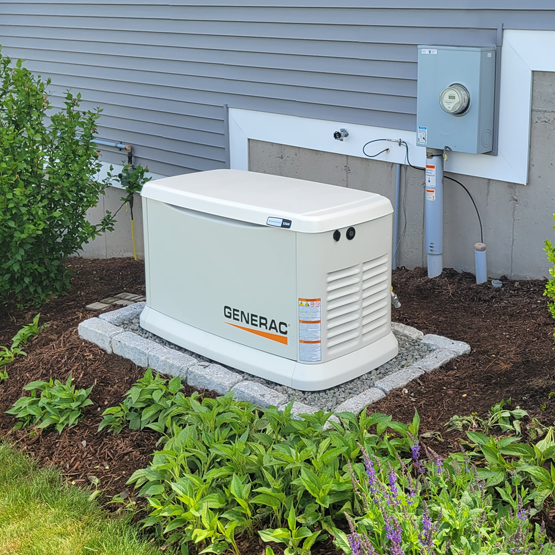 Generac Generator in Garden