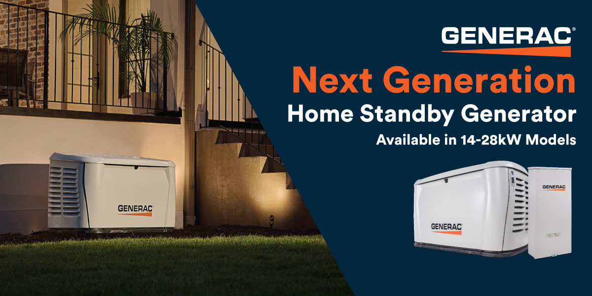 Generac Next Generation Generators 14 kW and 18 kW
